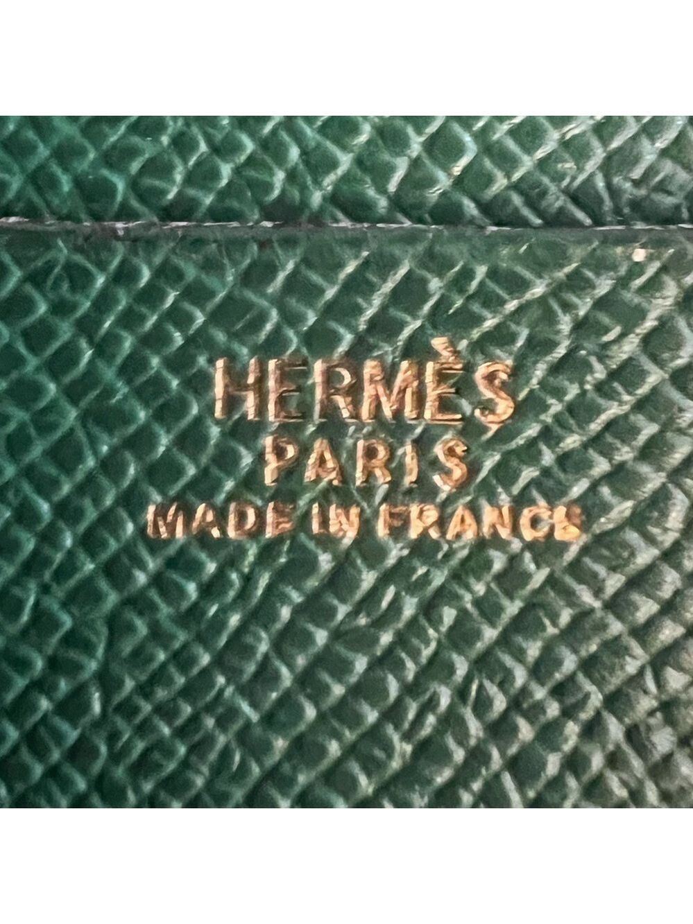 HERMES TWO-TONE LEATHER GLOBETROTTER AGENDA
